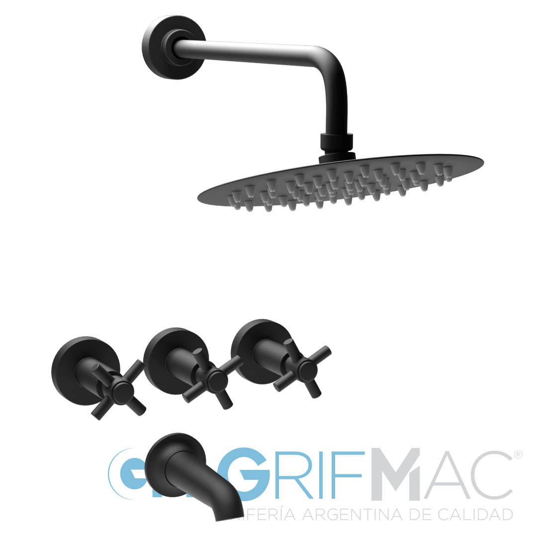 Bañera con transferencia Imak Cruz Black