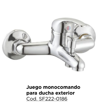 monocomando para ducha exterior Loss